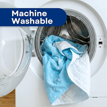 RMS Ultra Soft 4-Layer Washable and Reusable Incontinence Bed Pad - Waterproof Bed Pads, 34"X36"