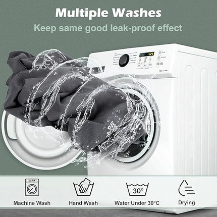 INVENHO Washable Pee Pads for Dogs 60"x48" Reusable Dog Pads Large Upgrade Non-Slip Dog Pee Pads Heavy Absorbency Puppy Pee Pads Quick Dry Whelping Pads/Waterproof Puppy Training Pad