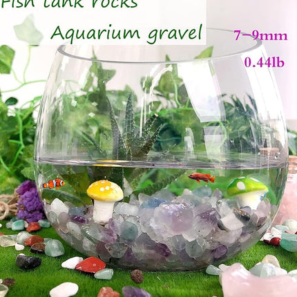 Clear Quartz Healing Crystal Chips Bulk Gemstones Sets Tumbled Crushed Stones Crushed Crystals Natural Rocks for Fountain Rocks Decoration Reiki Energy Balancing Meditation Aquarium Gravel 0.44lb