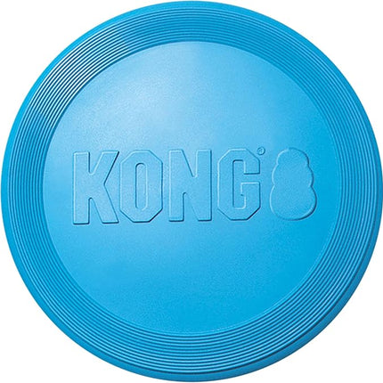 KONG Puppy Flyer - Soft Rubber Flyer Dog Toy - Flying Disc Dog Toy for Puppies - Gentle Rubber Toy for Growing Puppies - for Small Puppies - Randomly Provided Color