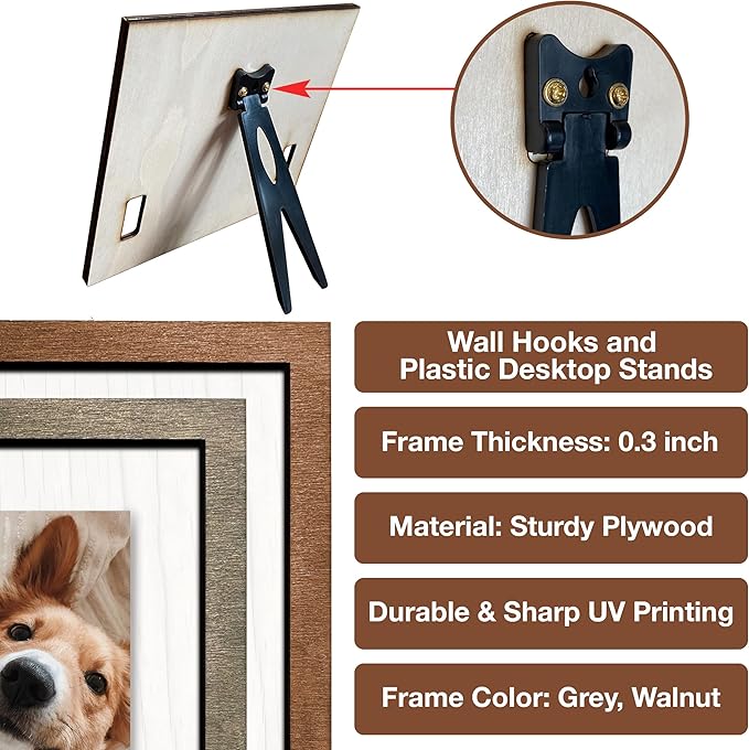 Customized Pet Collar Frame Pet Loss Gifts Rainbow Bridge Memorial Cremation Frame Remembrance Sign Heartfelt Gift Pet Keepsakes Ever Pet Personalized Pet Memorial Gifts Dog Frames Tabletop