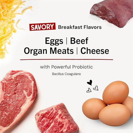 Stella & Chewy's Marie's Magical Breakfast Sprinkles Freeze-Dried Raw Breakfast Burger Recipe Grain-Free Dog Food Topper, 7-oz Bag