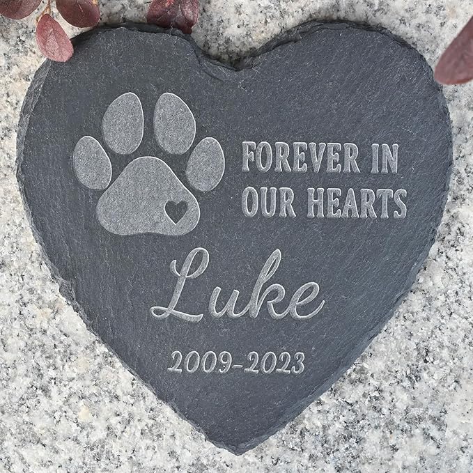 Pet Memorial Stones, Pet Memorial Gifts, Loss of Pet Sympathy Gifts, Dog Memorial Gifts for Loss of Dog, Pet Bereavement Gifts, Dog Grave Marker, Pet Loss Gifts, in Memory of Dog - Style A