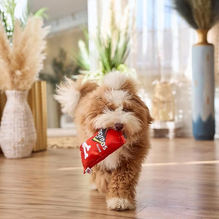 SPOT Fun Foods Dogritos Chips –Plush Squeaker Toy for Small and Medium Dogs, Interactive and Chew-Friendly with a Whimsical Doritos Design, 8-inch
