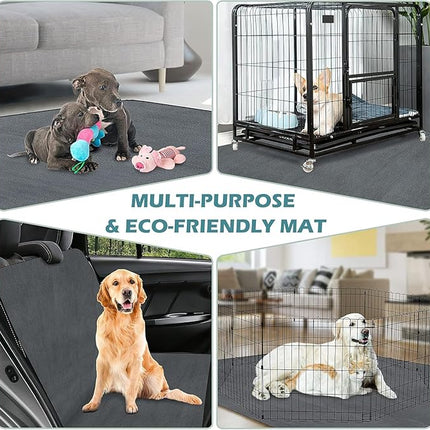 INVENHO Washable Pee Pads for Dogs 60"x48" Reusable Dog Pads Large Upgrade Non-Slip Dog Pee Pads Heavy Absorbency Puppy Pee Pads Quick Dry Whelping Pads/Waterproof Puppy Training Pad