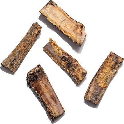 Jack&Pup 6" Rib Bones for Dogs | Beef Bone for Dogs, Flavorful Real Dog Bones (13 Pack)