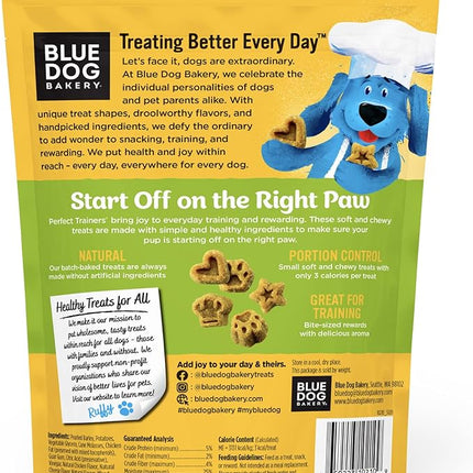 Blue Dog Bakery Natural Dog Treats, Perfect Trainers, Low Calorie Dog Training Treats, Chicken & Cheese Flavor, 6oz, 1 Count