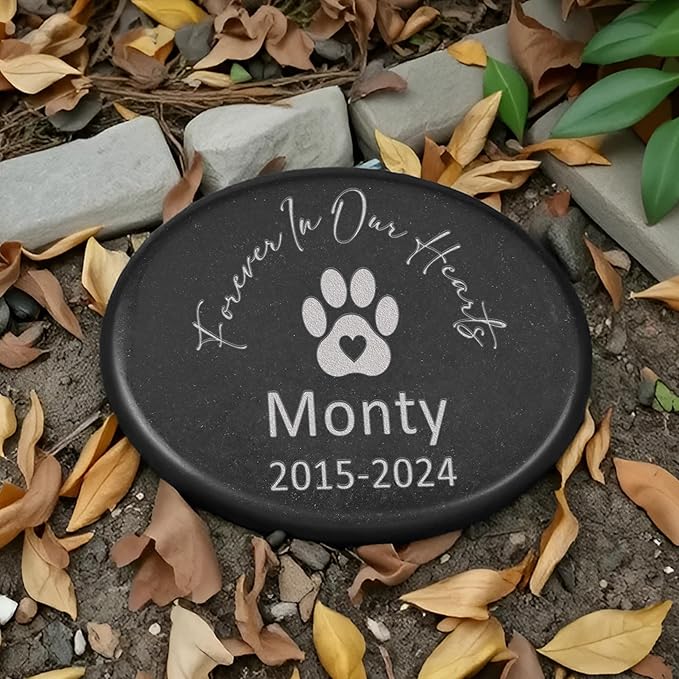 Personalized Pet Memorial Stone, Pet Memorial Gifts, Loss of Pet Sympathy Gift Dog, Lost Cat Memorial Gift, in Memory of Pet Stone, Pet Condolences Gifts, Pet Grave Markers