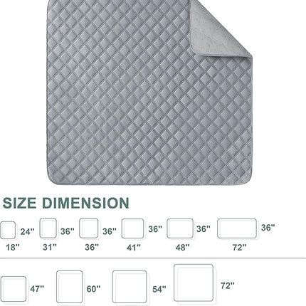 Eterish Reusable Washable Pee Pads for Dogs Large/Extra Large 31'' x 36'' 2 Pack, Absorbent Pet Puppy Dog Training Pads Non-Slip, Waterproof Whelping Potty Pads for Dogs Leak-Proof