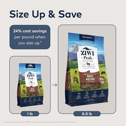 ZIWI Peak Air-Dried Dog Food – Chicken - All Natural, High Protein, Grain Free, Limited Ingredient w/ Superfoods (35.2oz)