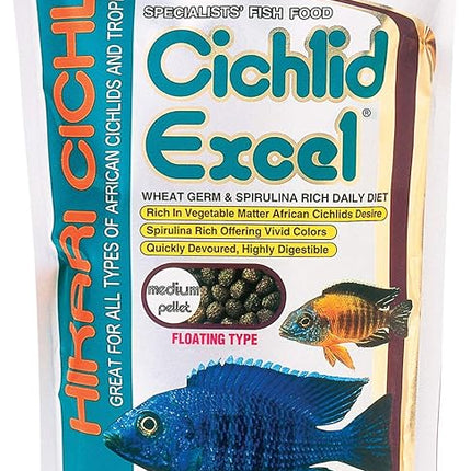 Hikari 8.8-Ounce Cichlid Excel Floating Pellets for Pets, Medium