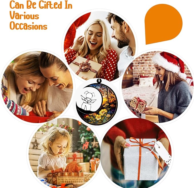 Dog Memorial Suncatcher,Pet Sympathy Gifts,Dog Memorial Gifts for Loss of Dog,Personalized Dog Pass Away Gifts with Name Date for Pet Lovers