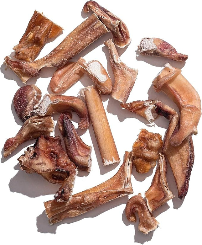 Jack&Pup Bully Bites (2 LB Bag), Small Bully Sticks for Small Dogs, 1-3 Inch Chews for Puppies, Seniors and Smaller Dogs