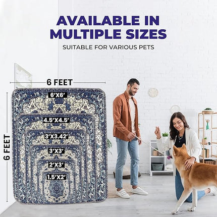 PUPIBOO Washable Pee Pads for Dogs and Cats - Super Absorbent Reusable Puppy Training Pads - 100% Waterproof, Leak-Proof & Non-Slip Whelping Pads for Pet Housebreaking