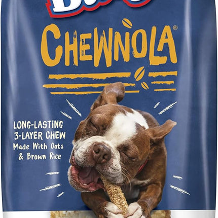 Purina Busy Rawhide Small/Medium Breed Dog Bones, Chewnola With Oats & Brown Rice - 2 ct. Pouch