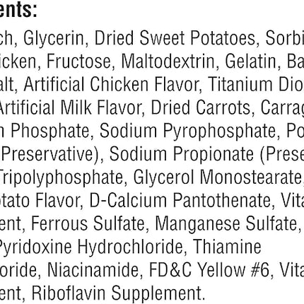 SmartBones Medium Chews With Real Sweet Potato 4 Count, Rawhide- Free Chews For Dogs