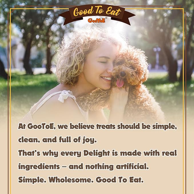 Gootoe Chicken Dog Treats – Chicken Sticks with Sweet Potato 1.5 lb – All Natural, Grain-Free, Low Fat, Premium Training Chews, Healthy & Easily Digestible