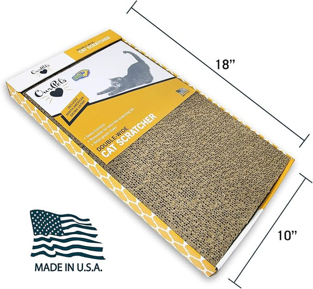 Our Pets Wave & Far-N-Wide Cat Scratcher Multipack - 2 Pack