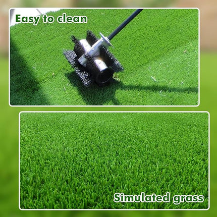 98.5 x 39.3in Dog Grass Pad, Extra Large Artificial Grass Turf Mat, Fake Grass for Large Dog Potty Training Indoor Outdoor Balcony Patio Lawn Decoration