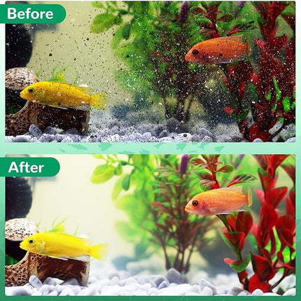 6 Pack Medium Aquarium Filter Cartridge for Whisper Bio Bag Power Filters, Medium Filter Cartridges for Repto Filter