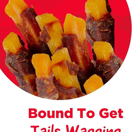 Country Kitchen Sweet Potato & Duck Jerky Tender Dog Treats, Made with Real Duck, High Protein, Low Fat, No Artificial Colors, 16 oz