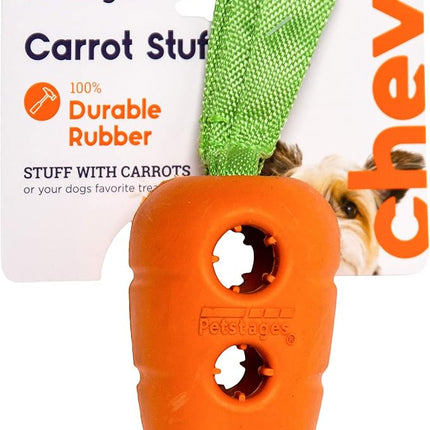 Petstages Carrot Stuffer Treat-Dispensing Interactive Dog Toy