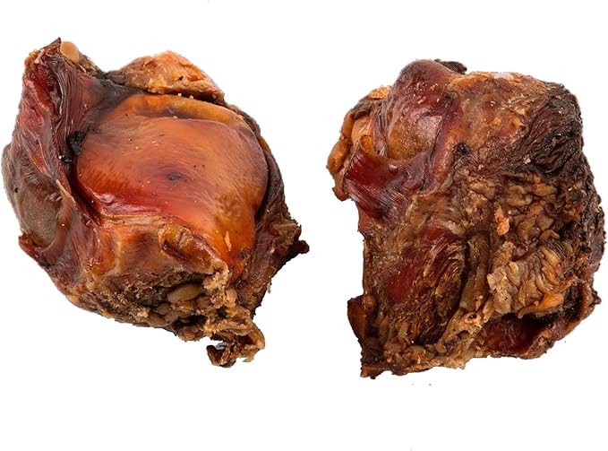 123 Treats - Knee Cap Beef Bones 100% Natural Dog Bones, Made from Premium USA Grass Fed Beef, Pack of 10