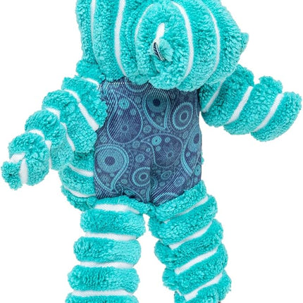 KONG Floppy Knots - Durable No‑Stuffing Squeaky Rope & Plush Dog Toy - for Teething, Playing (Hippo, X-Small)