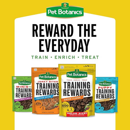 Pet Botanics Training Rewards Mini Treats For Dogs, Bacon, 4 Oz.