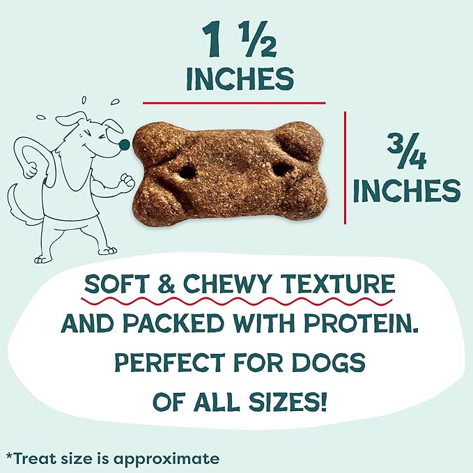 Shameless Pets Soft & Chewy Dog Treats, Meaty Tenders Variety (3-Pack) - Real Meat is 1st Ingredient - Grain Free, No Corn or Soy - Digestive Support - for Small, Medium & Large Dogs