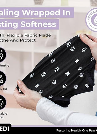 Cat Onesie for After Surgery Care - Breathable Male Female Post Surgical Recovery Suit Vest for Cats with Abdominal Wounds or Skin Issues - Soft Washable Protective Medical Clothing for Pets