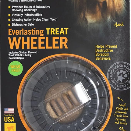 Starmark Everlasting Treat Wheeler Dog Toy Medium