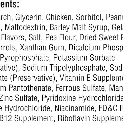 SmartBones Mini Chews with Real Peanut Butter 24 Count, Rawhide-Free Chews for Dogs (Packaging May Vary) (Pack of 2)