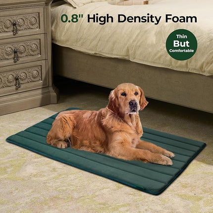 BALANCE Dog Crate Pad, Dog Foam Crate Mat Kennel Pad, Washable Water-Resistant Pet Bed Flat Dogs Cag Mat for XX-Large Dogs