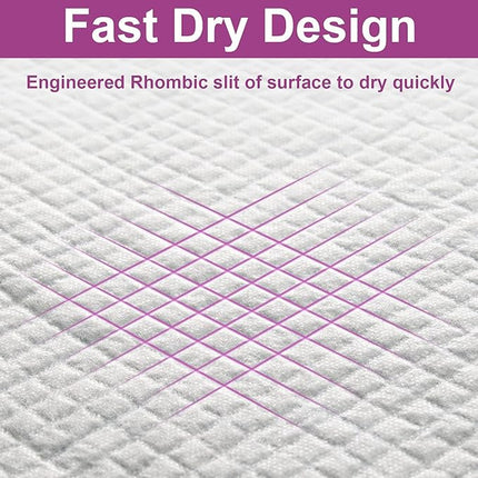 IMMCUTE Dog Pee Pads Extra Large 28"x34", X-Large Training Puppy Pee Pads Super Absorbent & Leak-Proof, XL Disposable Pet Piddle Pad and Potty Pads for Dogs, Puppies, Doggie (60 Count)