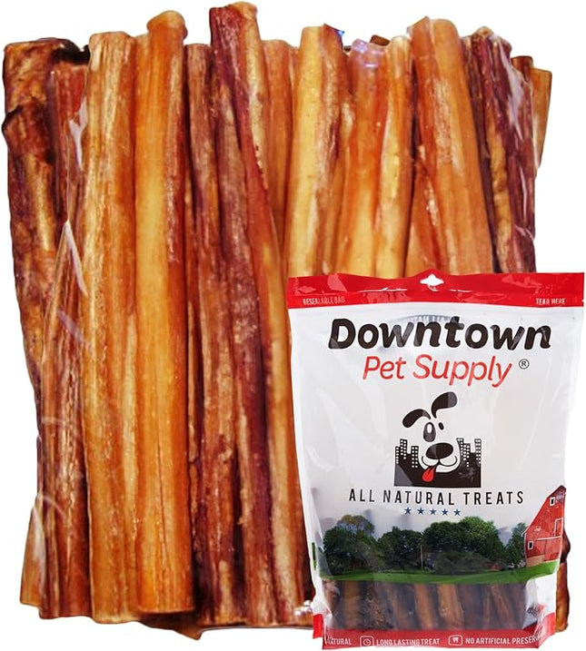 Downtown Pet Supply Bully Sticks - 12" REGULAR - 20 Pack -SOUTH AMERICA & TURKEY