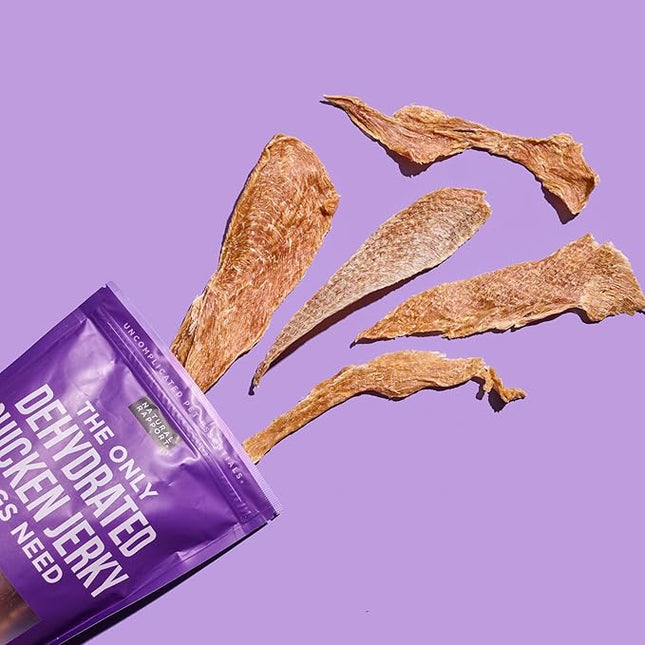 Natural Rapport Chicken Jerky Dog Treats - The Only Chicken Tender Jerky Dogs Need - All Natural Dog Treats for Small and Large Dogs (4 oz)