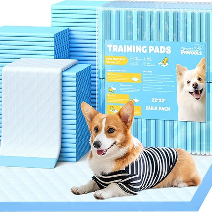 150-Pack Large Puppy Pads - 22'' x 22'' Pee Pads for Dogs Potty Training with Leak-Proof Quick-Dry Design, 6-Layer Dog Pads Large, Blue
