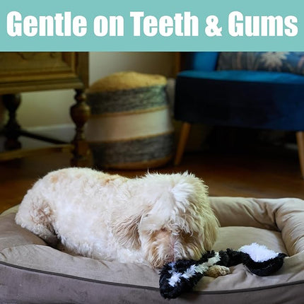 SPOT Skinneeez Skunk 23-Inch Stuffing-Free Plush Dog Toy – Realistic Design with 2 Squeakers – Durable, Soft Polyester for Medium & Large Dogs – Tug, Fetch & Shake Play – for Moderate Chewers