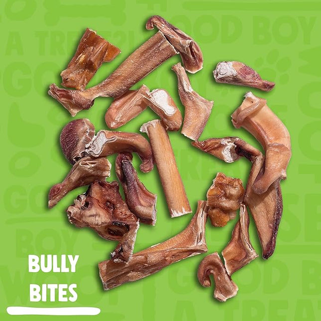 Bully Sticks for Small Dogs (1lb Bag) All Natural, Single Ingredient Bully Sticks for Puppies to Medium Dogs (Bully Bites)