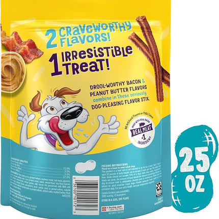 Purina Beggin’ Flavor Stix With Bacon & Peanut Butter Flavor - 25 oz. Pouch