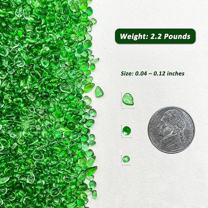 BXI 2.2 Lbs Small Aquarium Substrate Gravel Sand, Polished Smooth Fish Tank Gravel, Colorfast Uncoated Vibrant Blue Sea Glass, Decorative Stones for Vase Fillers, Fairy Garden, Potted Plants