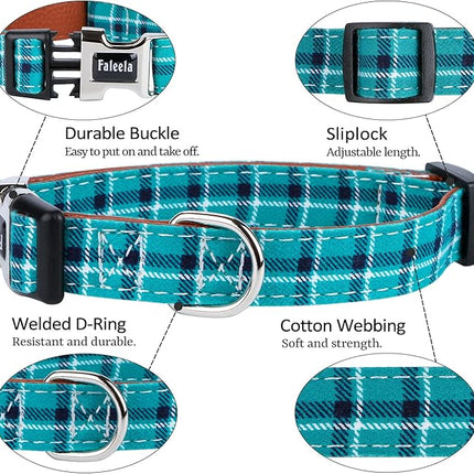 Faleela Soft &Comfy Bowtie Dog Collar,Detachable and Adjustable Bow Tie Collar,for Small Medium Large Pet (Small (Pack of 1), Green)