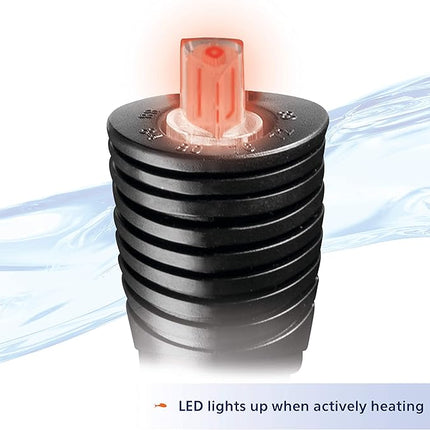 Aqueon Pro 100 Submersible Aquarium Fish Tank Heater, 100 Watts, For Up To 30 Gallon Fish Tanks