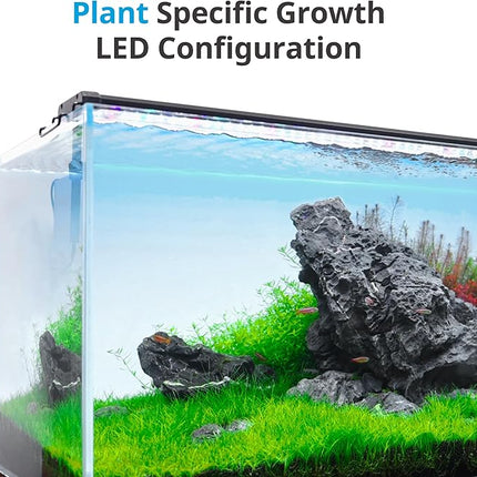 NICREW ClassicLED Plus LED Aquarium Light with Timer, 32 Watts, for 48 to 54 Inch Fish Tank Light, Daylight and Moonlight Cycle