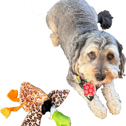 SPOT Skinneeez Mini Mallard Duck 13 Inch Stuffing-Free Plush Squeaky Dog Toy – Soft Interactive Toy for Small and Medium Dogs – Mess-Free Play for Light & Moderate Chewers – Assorted Styles