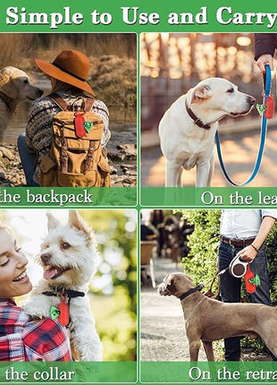 Biodegradable Dog Poo Bags with Holder-240 Large Poop Bags, Corn Starch Blended Compostable Poo Bag, Extra Thick Strong Leak Proof Poop Waste Bag for Dogs (Green)