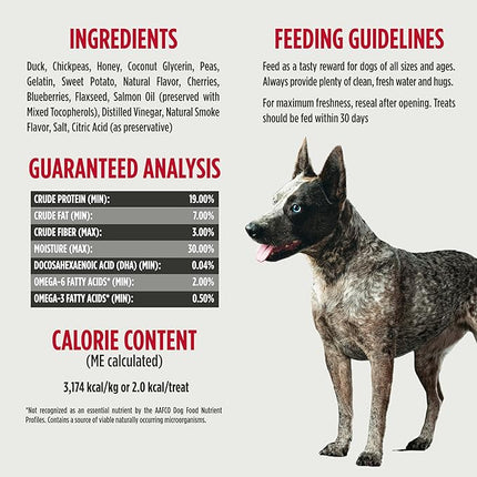 Nulo Trainers Duck Recipe Grain-Free Low-Calorie Healthy Dog & Puppy Training Treats, 16 Ounce Pouch