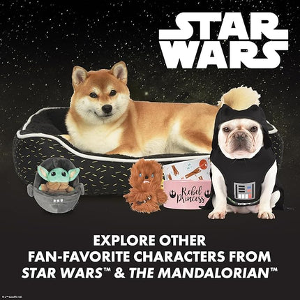 STAR WARS for Pets Plush Yoda Figure Dog Toy - Squeaky Large Adorable Toys for All Dogs and Pets, Officially Licensed Product, 9 Inch