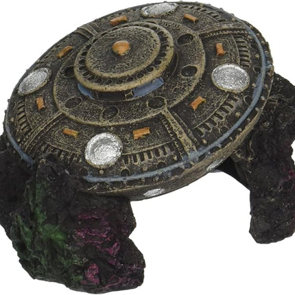 Blue Ribbon PET Products 030157015909 Exotic Environments Crashed UFO with Cave